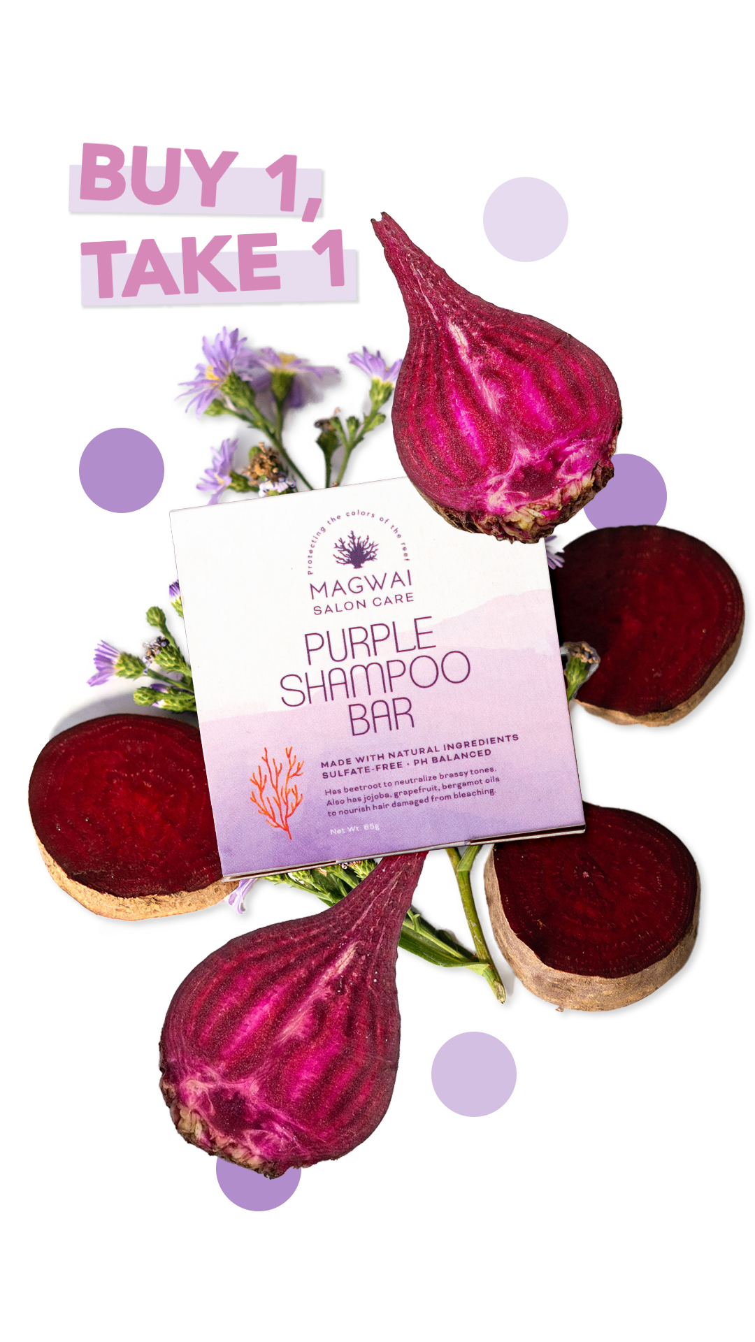 Purple Shampoo Bar Buy 1 Take 1